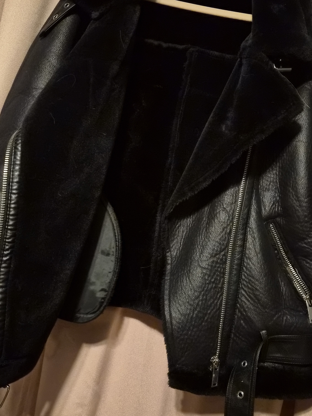 Faux Leather Jacket - Picture 6 of 8